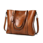 Sac en cuir huile cire